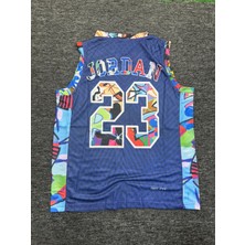 Rodak Spor Jordan 23 Psg Basketbol Forması Micro Kumaş