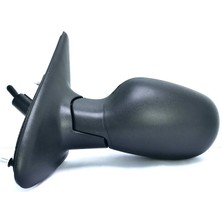 Spj Dış Dikiz Aynası Renault Megane 1996 - 1999 Mekanik, Manuel Katlama, Siyah Kapak