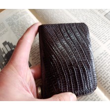 Mahfuz Hakiki Deri Üst Kalite Tamamen El Emeği Minimalist Cüzdan 15.5X10.5 cm XX85