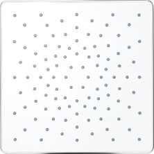 Valtemo Modern Tasarım Paslanmaz Krom / Beyaz Tepe Duş Başlığı – Maxima VS-9970