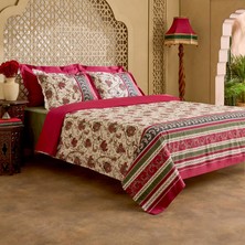 Karaca Home Mırabel Çift Kişilik Nevresım Takımı Bordo