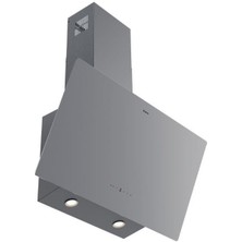 Narte H30090S, Sessiz Davlumbaz, Gri Renk, 90 cm