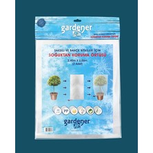 11304 Saksılı Bitkiler Için Soğuktan Koruma Örtüsü 30 G - 2,4 M x 2 M (Paket Içeriği 2 Adettir)