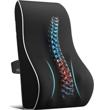 Visko Sırt Minderi Araç Koltuk Sandalye Bel Yastığı Bel Desteği