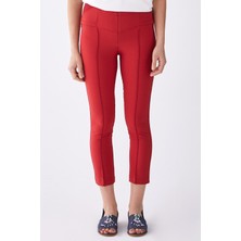 ROMAN Çizgi Detaylı  Kadın Pantolon Kiremit K1912034_016