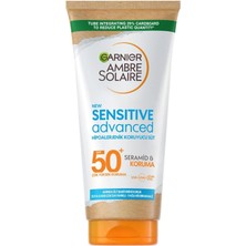 Ambre Solaire Sensitive Advanced Hipoalerjenik Güneş Koruyucu Süt SPF50+ 175ML
