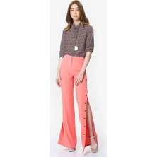 ROMAN Düğme Detaylı Kadın Pantolon Somon Y9912023_020