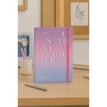 Evistro Ajanda Günlük Çizgili Not Defteri Notebook Intoxicated