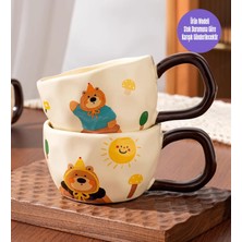 Giftmoda Sonbahar Şarkısı Temalı Seramik Kupa