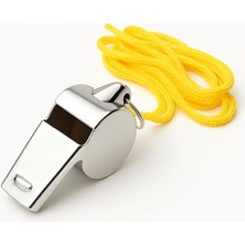 Metal Düdük – Antrenör, Hakem, Kamp, Acil Durum ve Spor Aktiviteleri Için – Askı Ipli