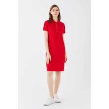 Fashion Friends Fashıon Frıends Kadın Polo Yaka Elbise 25Y0499K1