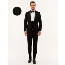 Pierre Cardin Erkek Siyah Ex. Slim Fit Smokin 50226596-VR046