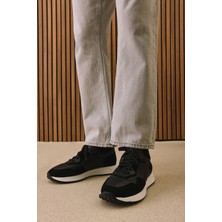 Ziya, Erkek Hakiki Deri Sneaker 1531026Z265 Siyah