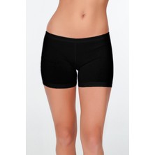 Çift Kaplan 0627 Kadın Elastanlı Kısa Şort 3'lü