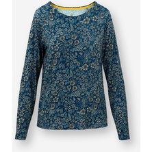 Pip Studio Tina Mavi Viscose Bluz
