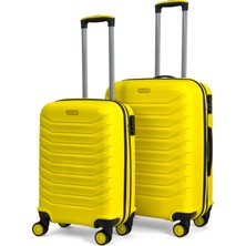 Reymond Luggage Lora Pp (Polipropilen) Kırılmaz Valiz, Kabin Boy&orta Boy