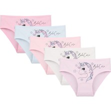 Donella 5'li Kız Çocuk Külot