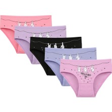 Donella 5'li Kız Çocuk Külot