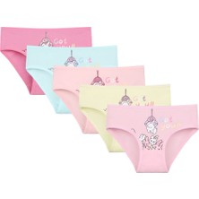 Donella 5'li Kız Çocuk Külot