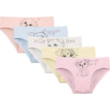 Donella 5'li Kız Çocuk Külot