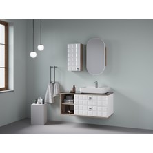 Denko Oscar 95 cm Sakramento Banyo Dolabı