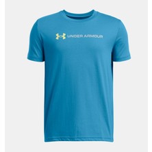 Under Armour Erkek Çocuk Ua Logo Wordmark T-Shirt 1389963-452