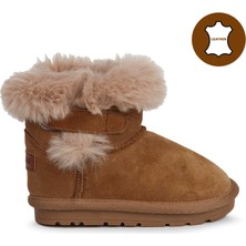 Buckhead Bailey 21-29NUMARA Kız Çocuk Kahve  Kürklü Cırtlı Bot