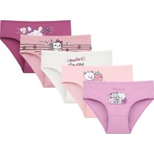 Donella 5'li Kız Çocuk Külot