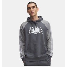 Under Armour Erkek UA Rival Fleece Colorblock Kapüşonlu Sweatshirt