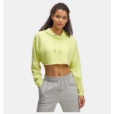 Under Armour Kadın Ua Icon Terry Crop Kapüşonlu Sweatshirt 1389640-727