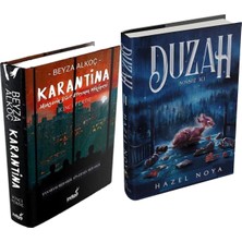 İndigo Kitap Duzah 2 Sonsuz Acı Ciltli ve Karantina 2 Ciltli Beyza Alkoç 2li Set + Hediyeli