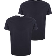 Koza İç Giyim Erkek 2'li Basic Likralı T-Shirt
