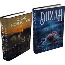 İndigo Kitap Duzah 2 Sonsuz Acı Ciltli ve Sokak Nöbetçileri 3 Ciltli Aslı Arslan 2li Set + Hediyeli