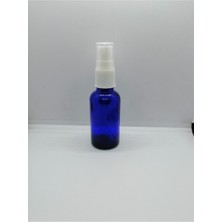 Ziylan Mavi Cam Sprey Şişe, 30CC 100 Adet, Boş Cam Şişe, Ecza Şişesi
