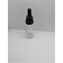 Ziylan 10CC Şeffaf Cam Damlalıklı Şişe, Medikal Şişe, 100 Adet