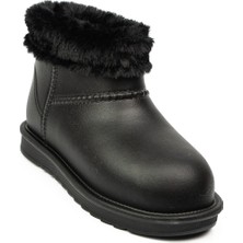 Minican 350 Siyah Eva Kız Çocuk Yağmur Botu