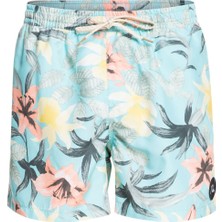 Quiksilver Everyday Garden Path Volley 15 Erkek Mavi Volley Short
