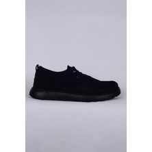 Pierre Cardin 023LEFY Comfy Siyah Erkek Fileli Klasik Ayakkabı