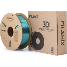 Filamix Silk Pla Filament 1.75MM 1kg-Kutsal Yeşil