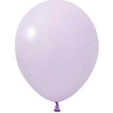 Hayaller Dükkanı Balon Düz 12 Inc (Jojo Balloons)Makaron Lila
