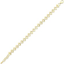 Assos Pırlanta Altın Tasarım Bileklik - 14K