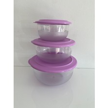 Tupperware Kristalin 3lü 3.5lt,2.1lt,1.1lt
