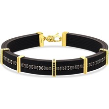 Assos Pırlanta Altın Erkek Bileklik - 14K
