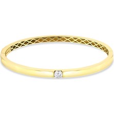 Assos Pırlanta Altın Tasarım Kelepçe - 14K