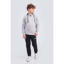 Pina Kids Dalgıç Kumaş Unisex Çocuk Eşofman Takımı Unlimited Potential  ESF1725Y