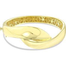 Assos Pırlanta Altın Kelepçe Bilezik - 14K