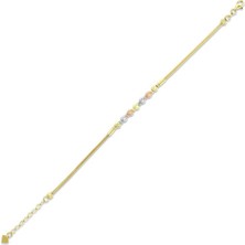 Assos Pırlanta Altın Tasarım Bileklik - 14K