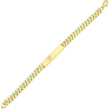 Assos Pırlanta Altın Çocuk Künye - 14K