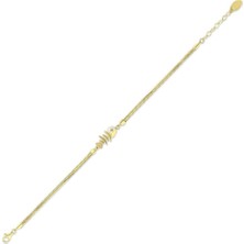 Assos Pırlanta Tasarım Altın Bileklik - 14K