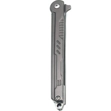 Kamp Outdoor Beyefendi Gri Çakı 20,7 cm Kilitli 99 gr Hafif